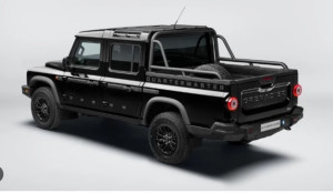 Ineos Quartermaster - 3.0 T Black Edition D/Cab Pick Up Auto